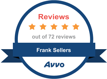 AVVO Rating - 5 Stars for Frank Sellers